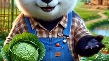 The Happiest Farmer in the Village Is Panda! 🐼🚜🌾✨