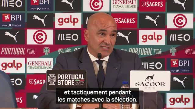 Portugal - Roberto Martínez détaille la gestion physique de ses stars avant le Mondial