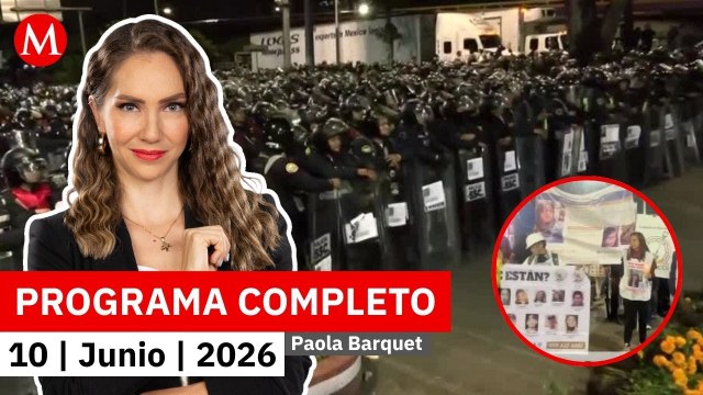 Madres buscadoras son bloqueadas por policía previo al Mundial | Paola Barquet, 10 de junio de 2026