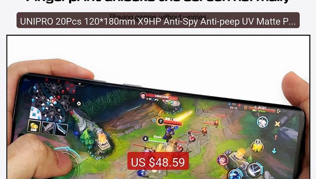 UNIPRO 20Pcs 120*180mm X9HP Anti-Spy Anti-peep UV Matte Pri... Top Pick 2026 | Unbeatable Price!