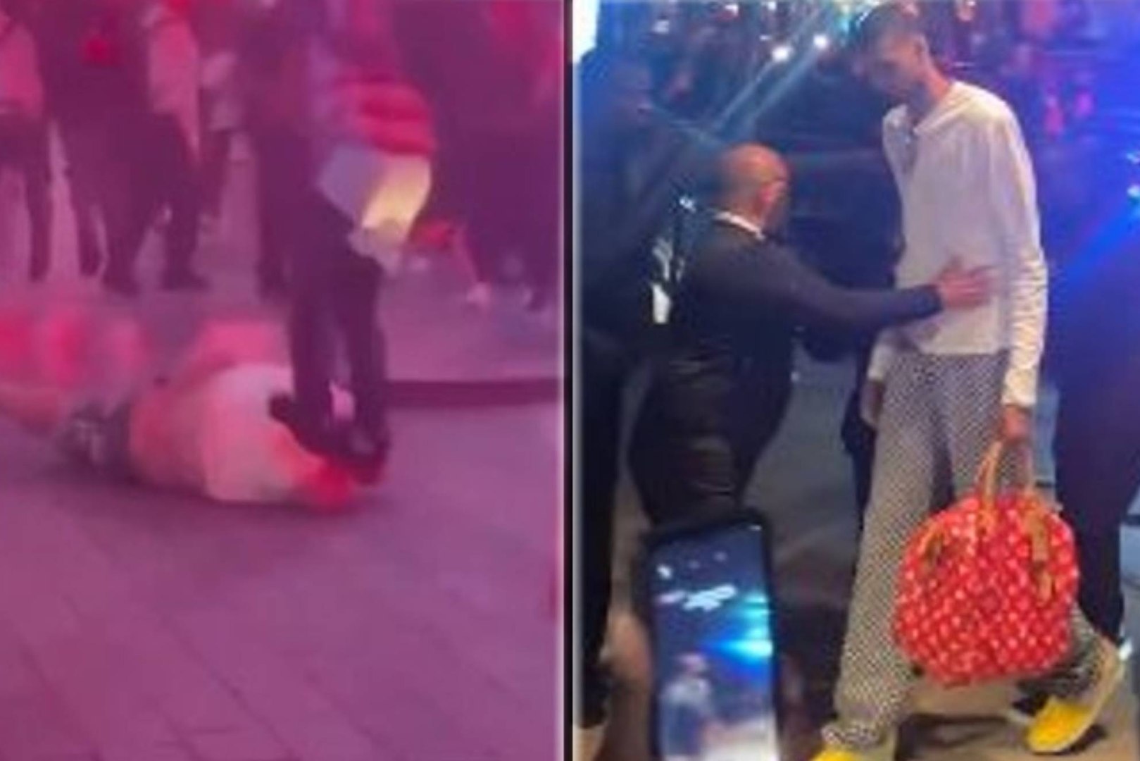 Otra noche salvaje en Nueva York: peleas, detenciones y violento acoso a Wembanyama en su llegada al hotel