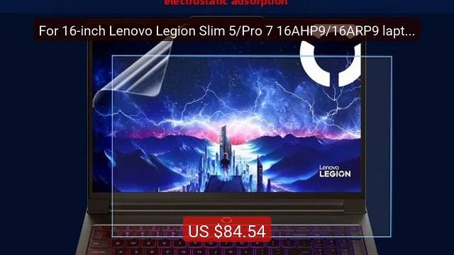 For 16-inch Lenovo Legion Slim 5/Pro 7 16AHP9/16ARP9 laptop ke... Hot Deal 2026 | Limited Offer!