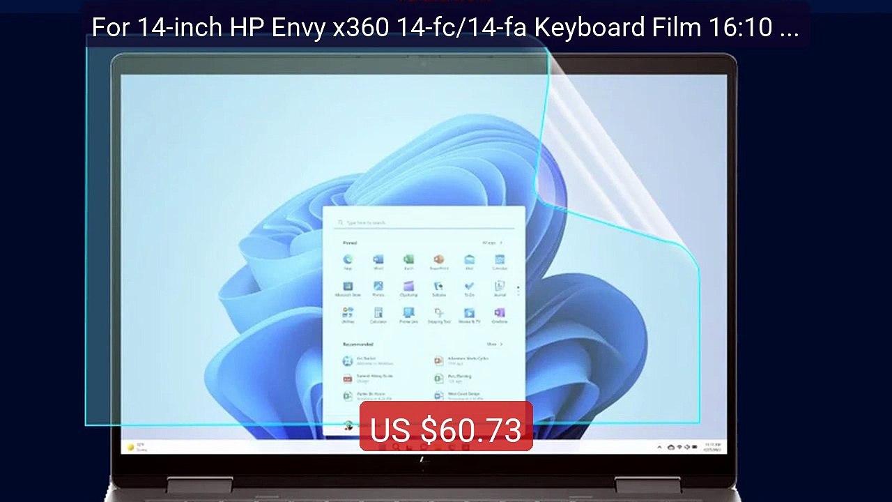 For 14-inch HP Envy x360 14-fc/14-fa Keyboard Film 16:10 La... -- Top Pick 2026 | Unbeatable Price!