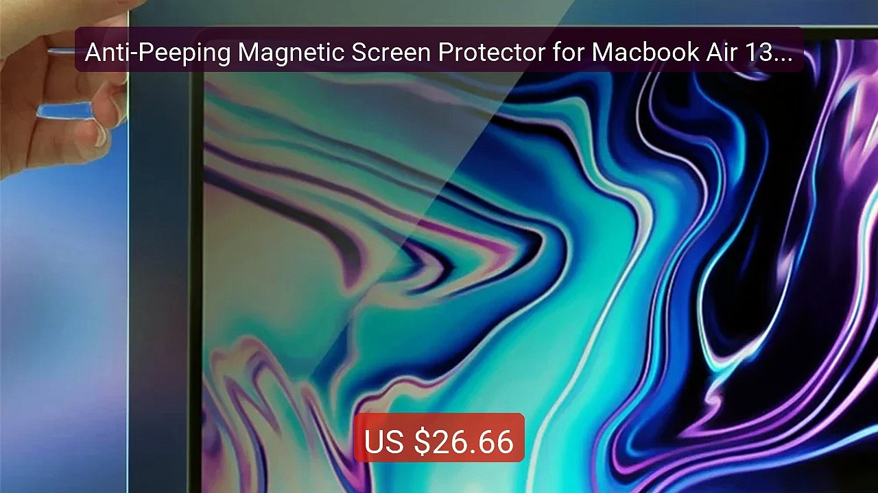 Anti-Peeping Magnetic Screen Protector for Macbook Air 13 M2 M3 13.... -- Top Rated 2026 | Buy Now!