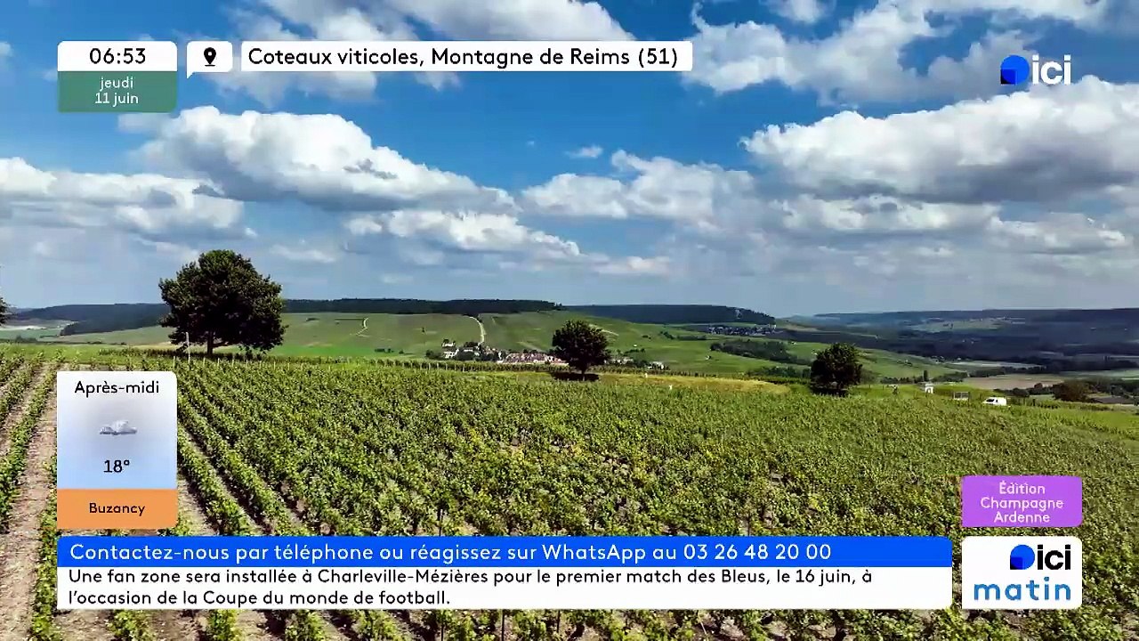 11/06/2026 - ici matin par ici Champagne-Ardenne en vidéo