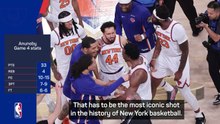 Anunoby reacts to 'iconic' Knicks game-winner in NBA Finals