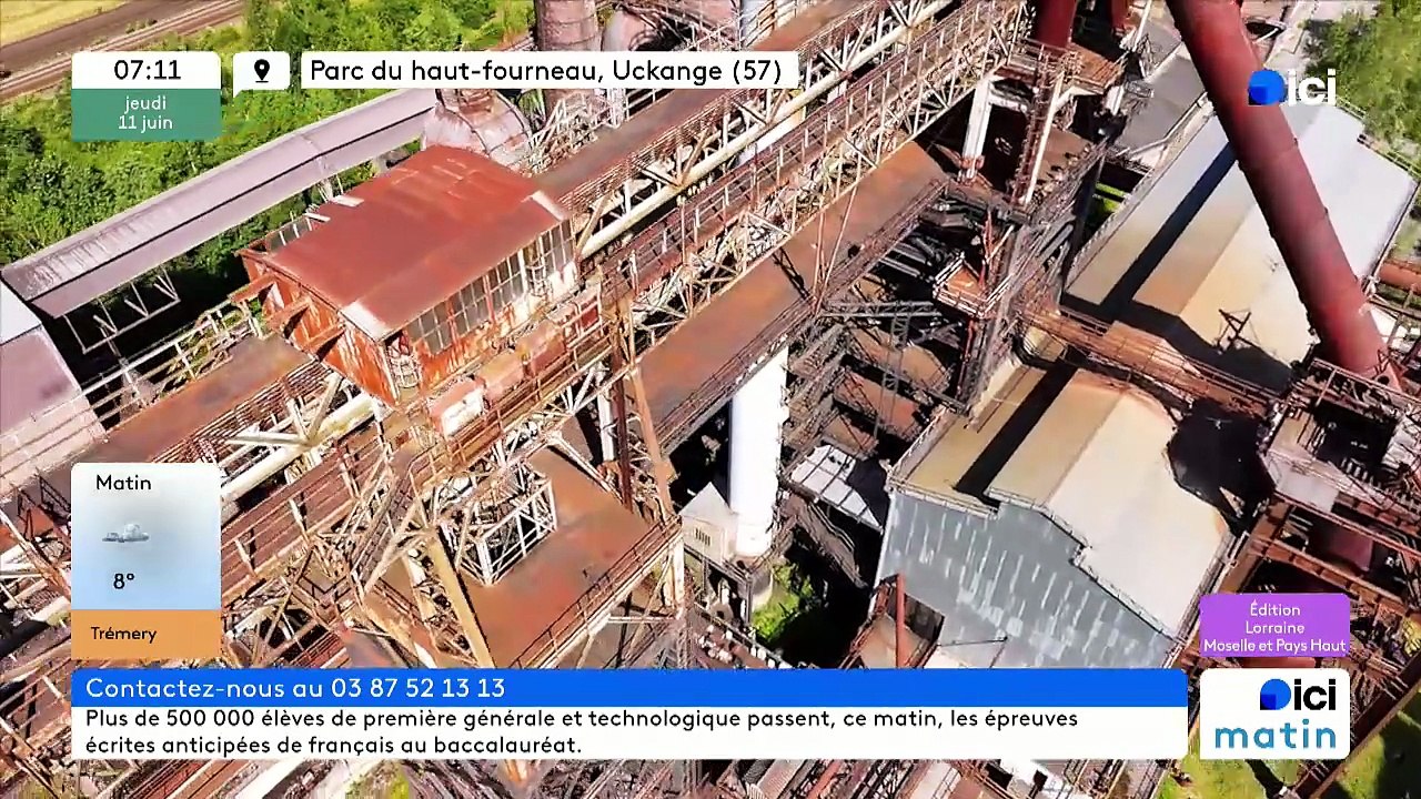 11/06/2026 -  ici matin par Ici Lorraine (Moselle et Pays Haut) en vidéo