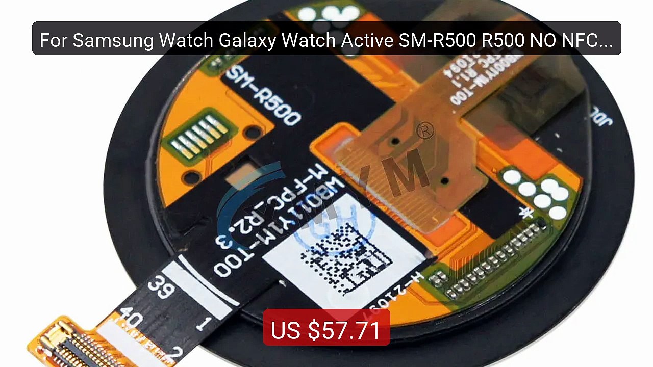 For Samsung Watch Galaxy Watch Active SM-R500 R500 NO NFC  LCD... -- Hot Deal 2026 | Limited Offer!