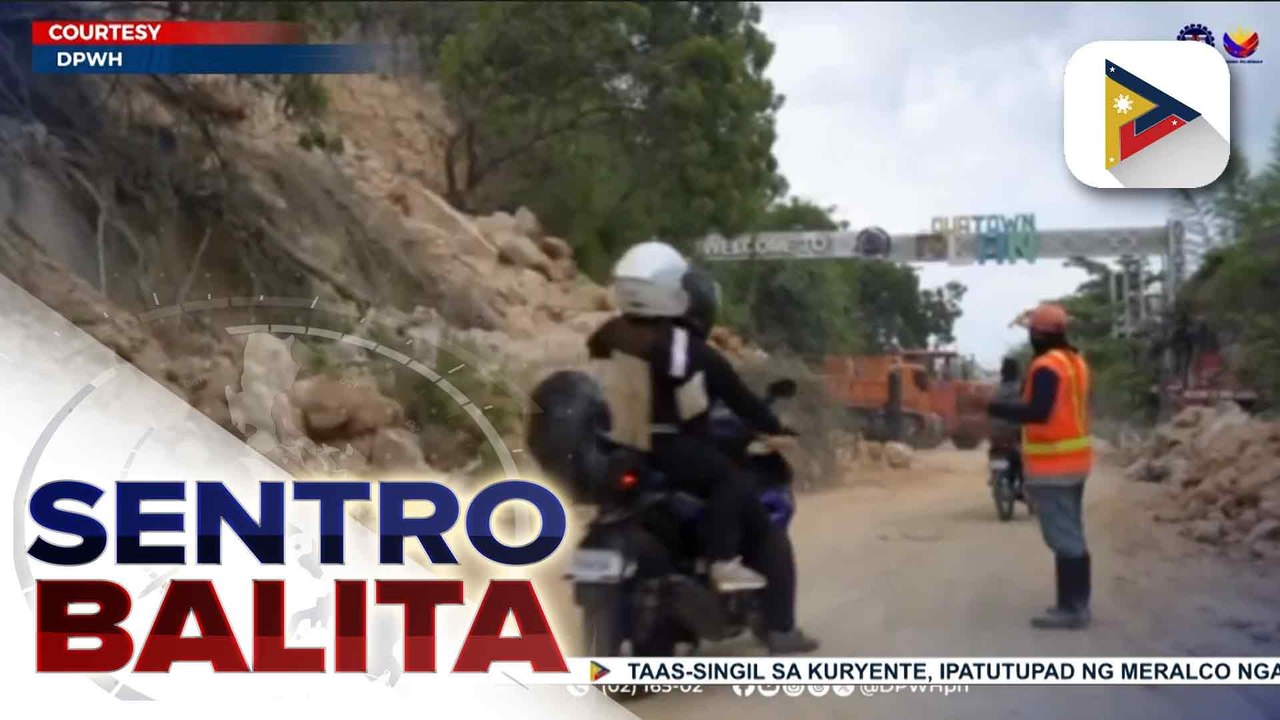 Kalsada patungong Glan, Sarangani na naapektuhan ng lindol, bukas na ayon sa DPWH; clearing operations sa mga apektadong lugar, patuloy | ulat ni JM Thompson