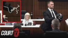 Une corde attachée à une chaise retrouvée dans la chambre de l'accusé de meurtre, selon un enquêteur