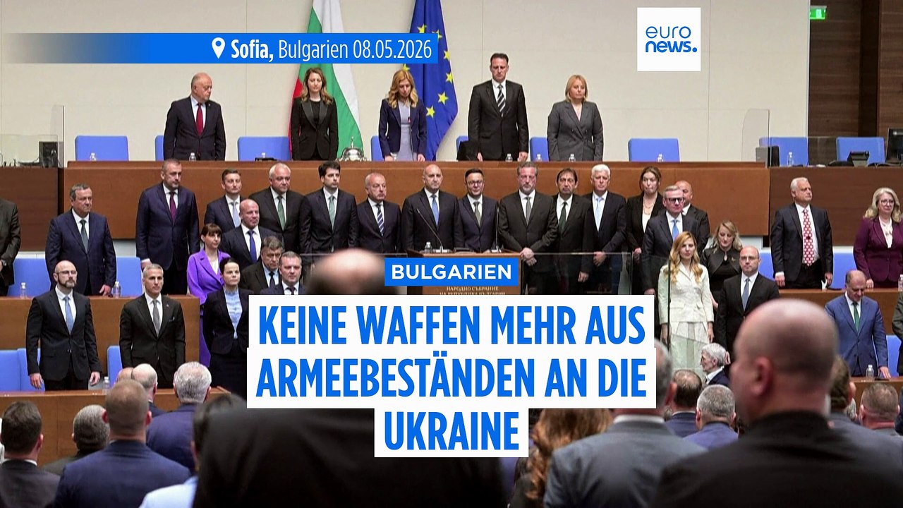 Bulgarien: Regierungschef will Waffenlieferungen an Ukraine beenden