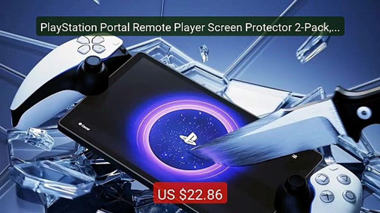 PlayStation Portal Remote Player Screen Protector 2-Pack, Anti... -- Best Buy 2026 | Great Quality!