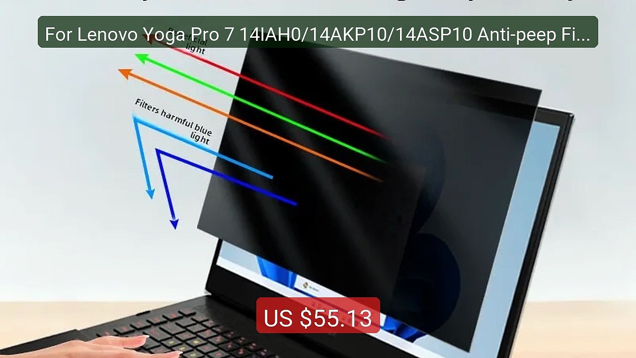 For Lenovo Yoga Pro 7 14IAH0/14AKP10/14ASP10 Anti-peep Film P... -- Amazing Value 2026 | Must Have!