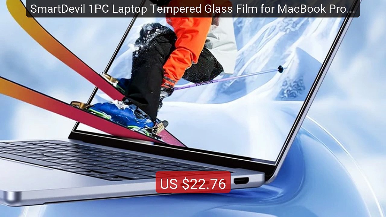 SmartDevil 1PC Laptop Tempered Glass Film for MacBook Pro 202... -- Amazing Value 2026 | Must Have!