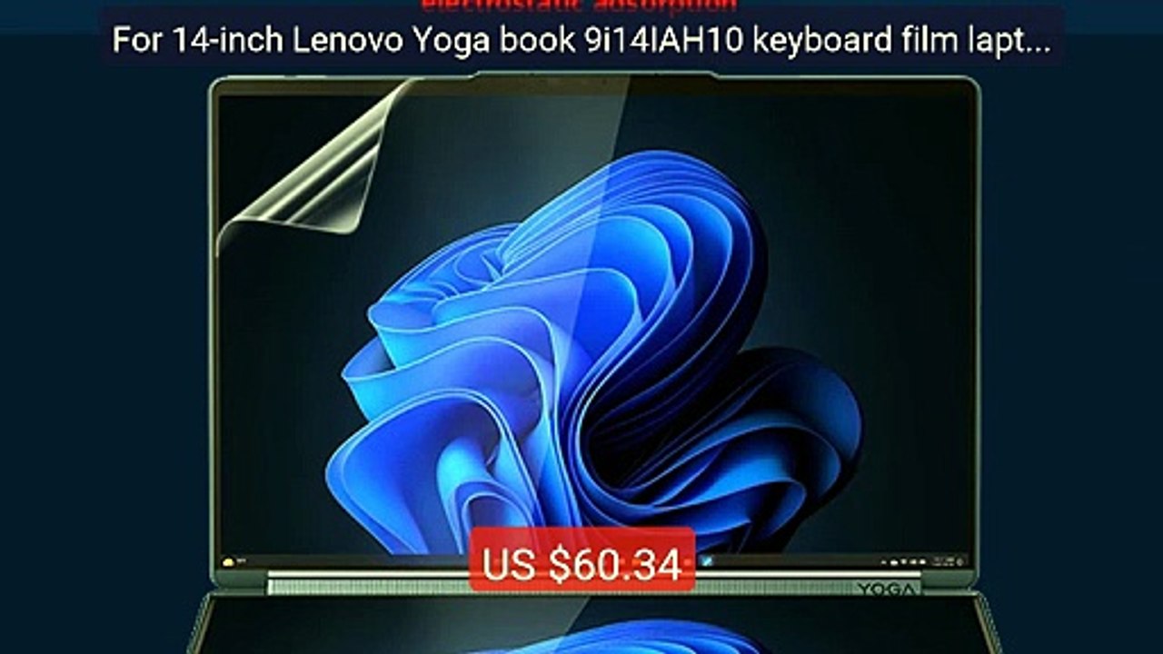 For 14-inch Lenovo Yoga book 9i14IAH10 keyboard film laptop ac... -- Hot Deal 2026 | Limited Offer!