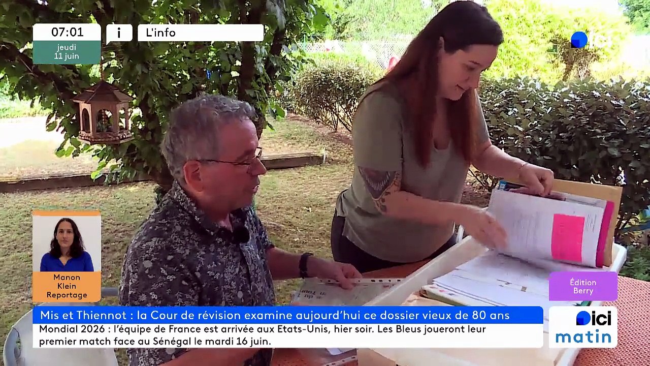 11/06/2026 - ici matin par ici Berry en vidéo