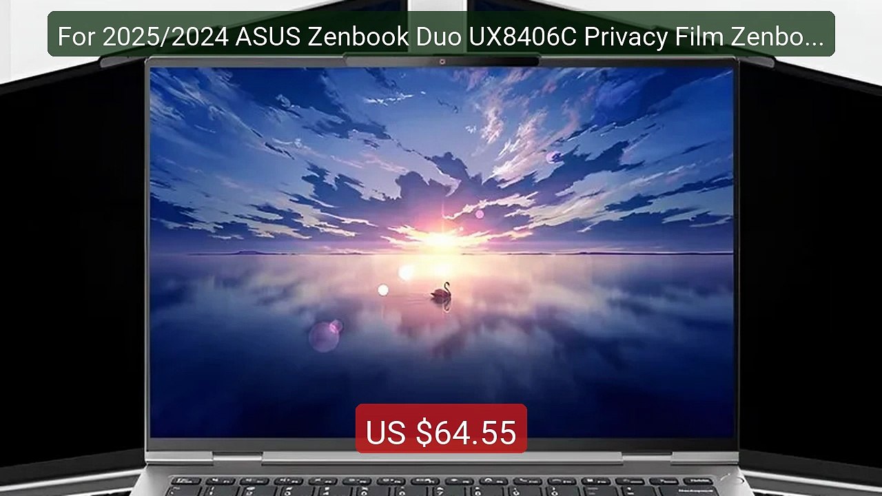 For 2025/2024 ASUS Zenbook Duo UX8406C Privacy Film Zenbook Du... -- Best Buy 2026 | Great Quality!