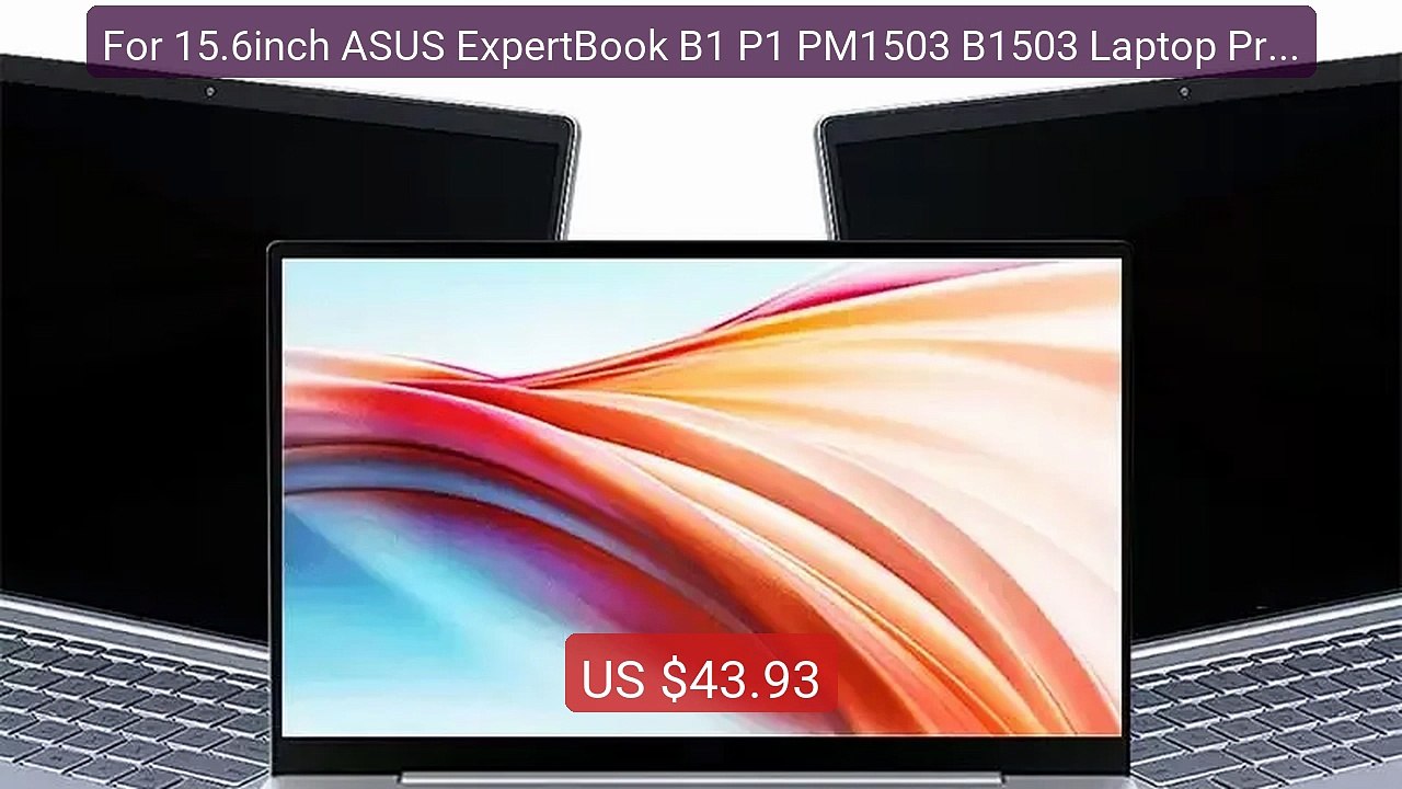 For 15.6inch ASUS ExpertBook B1 P1 PM1503 B1503 Laptop Priv... -- Top Pick 2026 | Unbeatable Price!