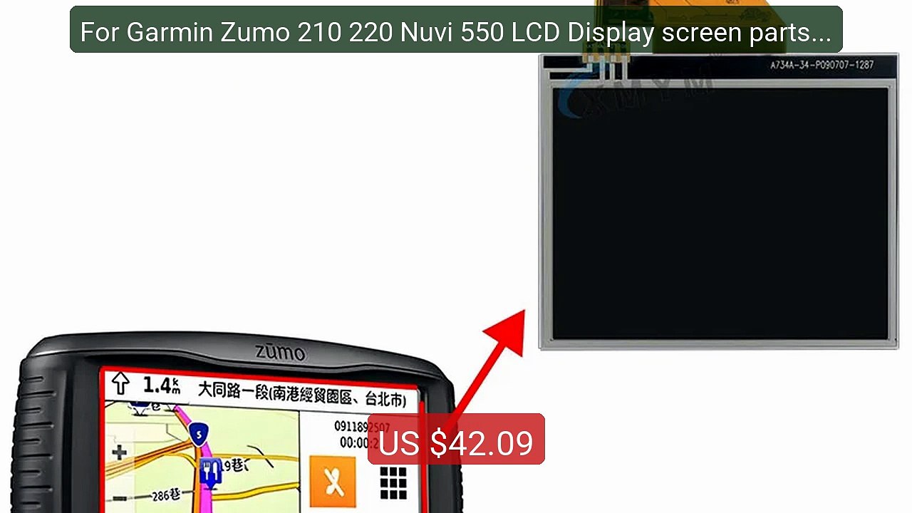 For Garmin Zumo 210 220 Nuvi 550 LCD Display screen parts Repair Re... -- Top Rated 2026 | Buy Now!