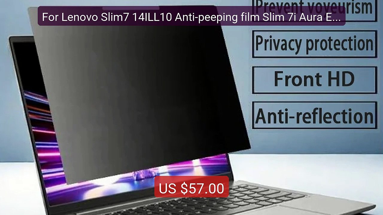 For Lenovo Slim7 14ILL10 Anti-peeping film Slim 7i Aura Edition la... -- Best Deal 2026 | Shop Now!