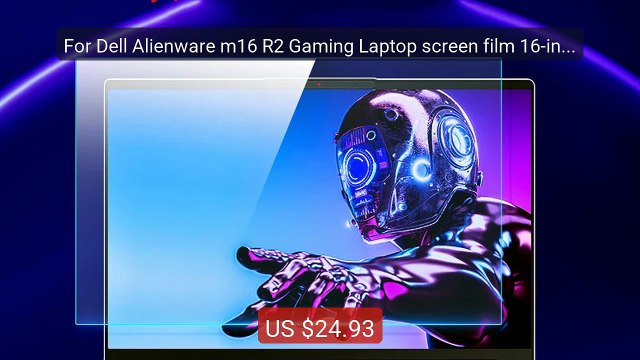 For Dell Alienware m16 R2 Gaming Laptop screen film 16-inch no... Best Buy 2026 | Great Quality!