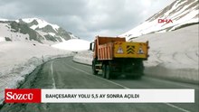 Bahçesaray yolu 5,5 ay sonra araç trafiğine açıldı; sürücülerden tünel talebi