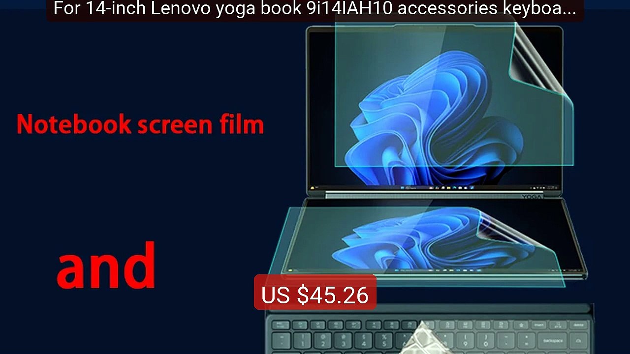 For 14-inch Lenovo yoga book 9i14IAH10 accessories keyboard fi... -- Hot Deal 2026 | Limited Offer!