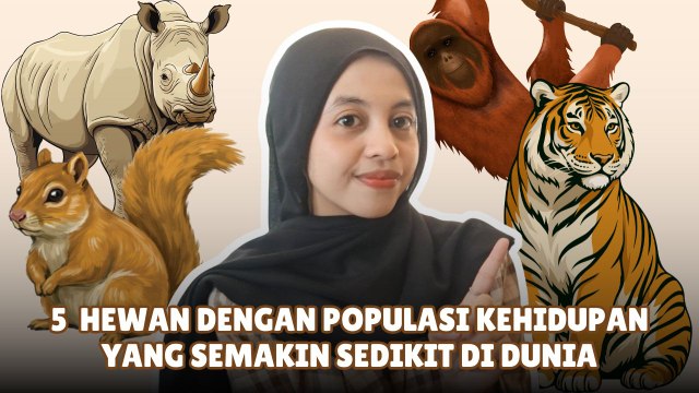 ​Tinggal Puluhan Ekor! Ini 5 Hewan yang Terancam Punah di Dunia-Serius Ini Hewan?