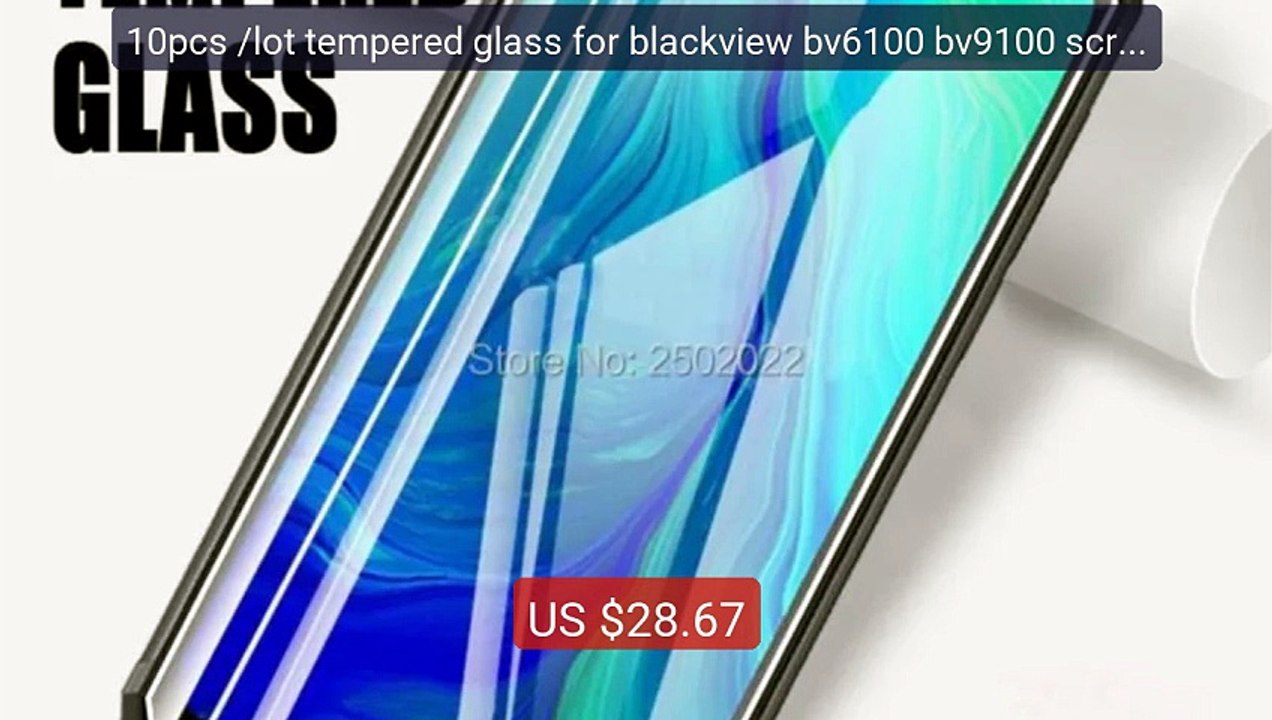 10pcs /lot tempered glass for blackview bv6100 bv9100 screen p... -- Hot Deal 2026 | Limited Offer!