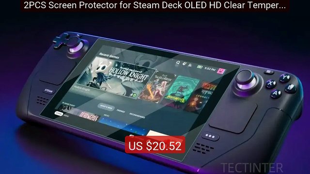 2PCS Screen Protector for Steam Deck OLED HD Clear Tempered Glass ... Best Deal 2026 | Shop Now!