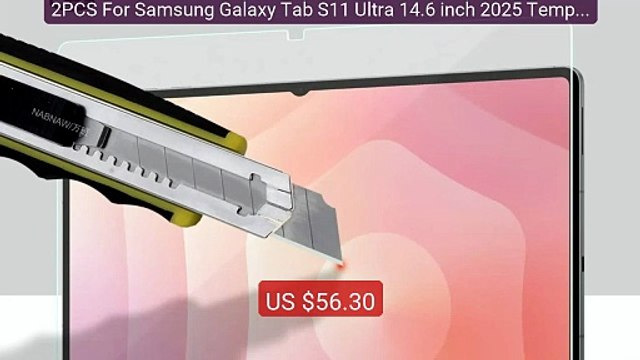2PCS For Samsung Galaxy Tab S11 Ultra 14.6 inch 2025 Tempered Glass... Top Rated 2026 | Buy Now!