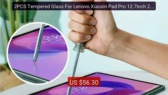 2PCS Tempered Glass For Lenovo Xiaoxin Pad Pro 12.7inch 2025 ... Amazing Value 2026 | Must Have!