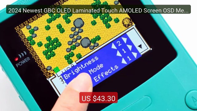 2024 Newest GBC OLED Laminated Touch AMOLED Screen OSD Menu RETRO ... Best Deal 2026 | Shop Now!