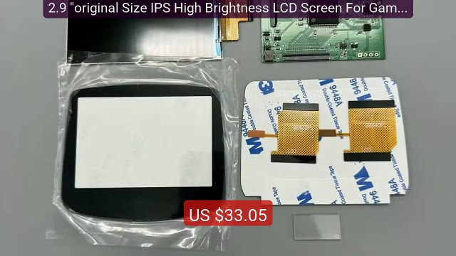 2.9 original Size IPS High Brightness LCD Screen For Gameboy Adva... Best Deal 2026 | Shop Now!