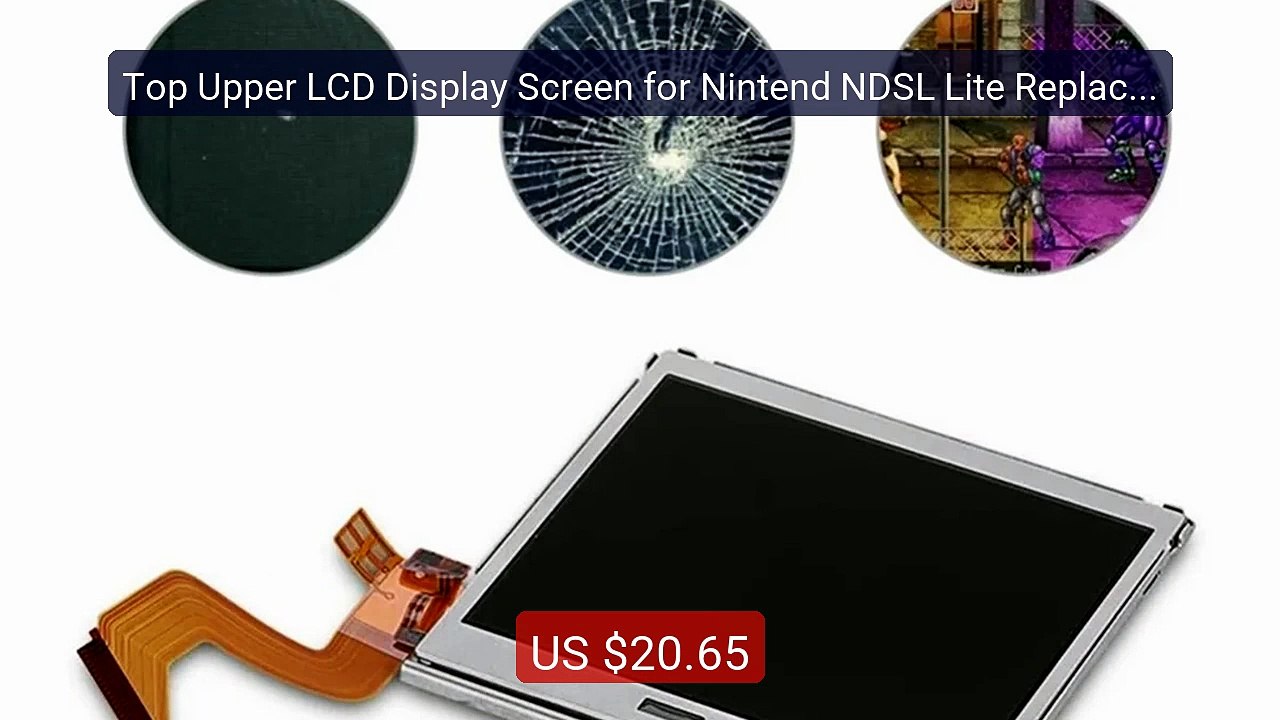 Top Upper LCD Display Screen for Nintend NDSL Lite Replacem... -- Top Pick 2026 | Unbeatable Price!