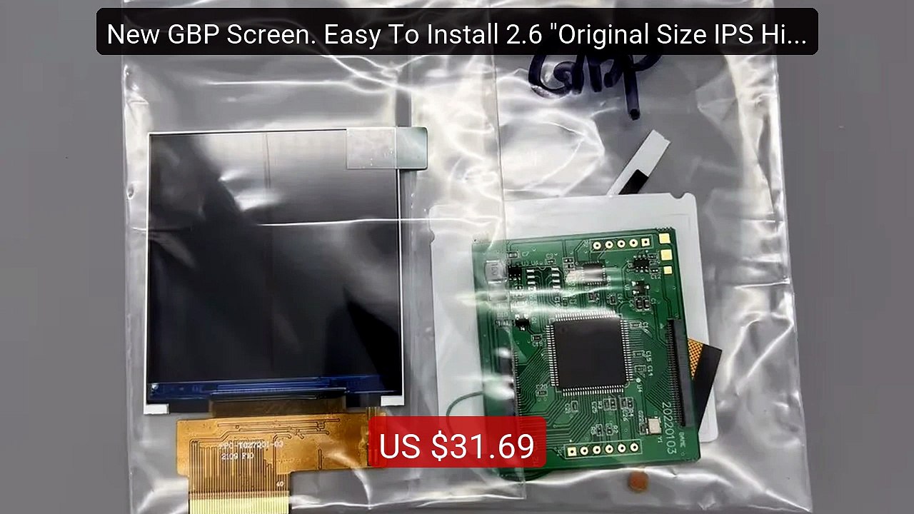 New GBP Screen. Easy To Install 2.6 "Original Size IPS High Brighes... -- Top Rated 2026 | Buy Now!