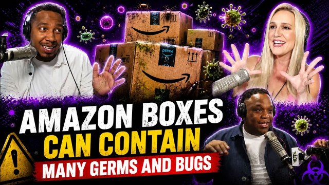 Delivered Boxes Contain Many Germs And Bugs!