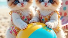 Cat Fight for a Ball 🐱⚽😹✨  #CatFight #CuteCat #FunnyCat #CatLife #PlayfulPets #AdorableMoments #PetFun #ViralCat