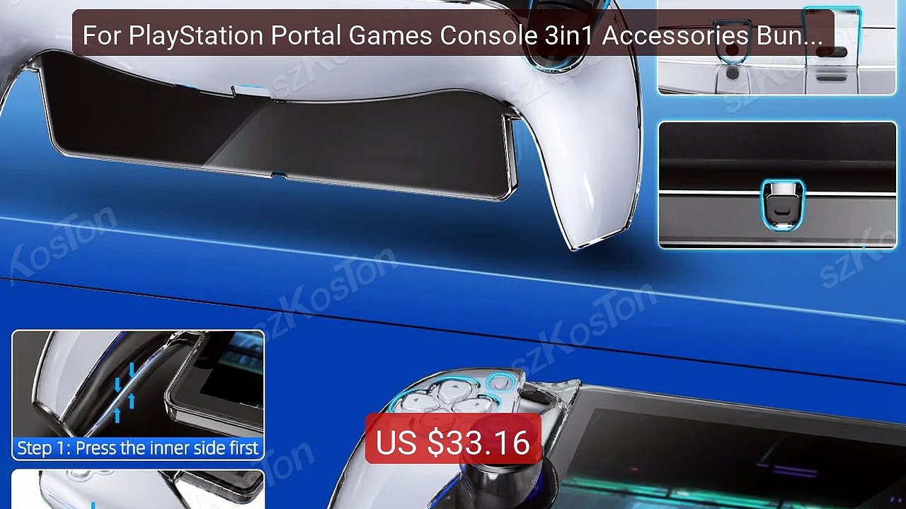 For PlayStation Portal Games Console 3in1 Accessories Bundl... -- Top Pick 2026 | Unbeatable Price!