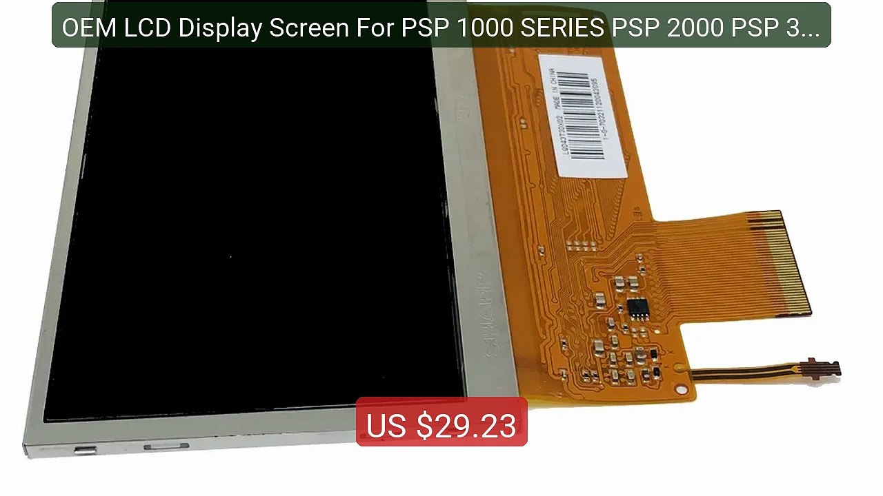 OEM LCD Display Screen For PSP 1000 SERIES PSP 2000 PSP 3000 3... -- Best Buy 2026 | Great Quality!