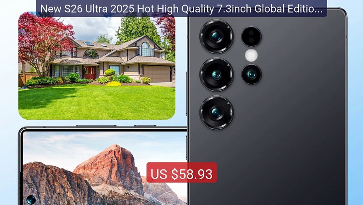 New S26 Ultra 2025 Hot High Quality 7.3inch Global Edition Smart D... -- Best Deal 2026 | Shop Now!