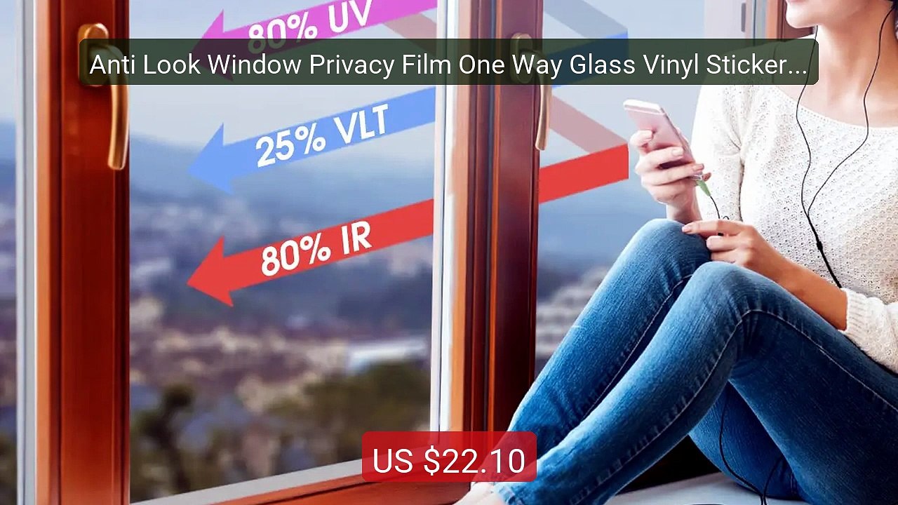 Anti Look Window Privacy Film One Way Glass Vinyl Stickers Su... -- Amazing Value 2026 | Must Have!