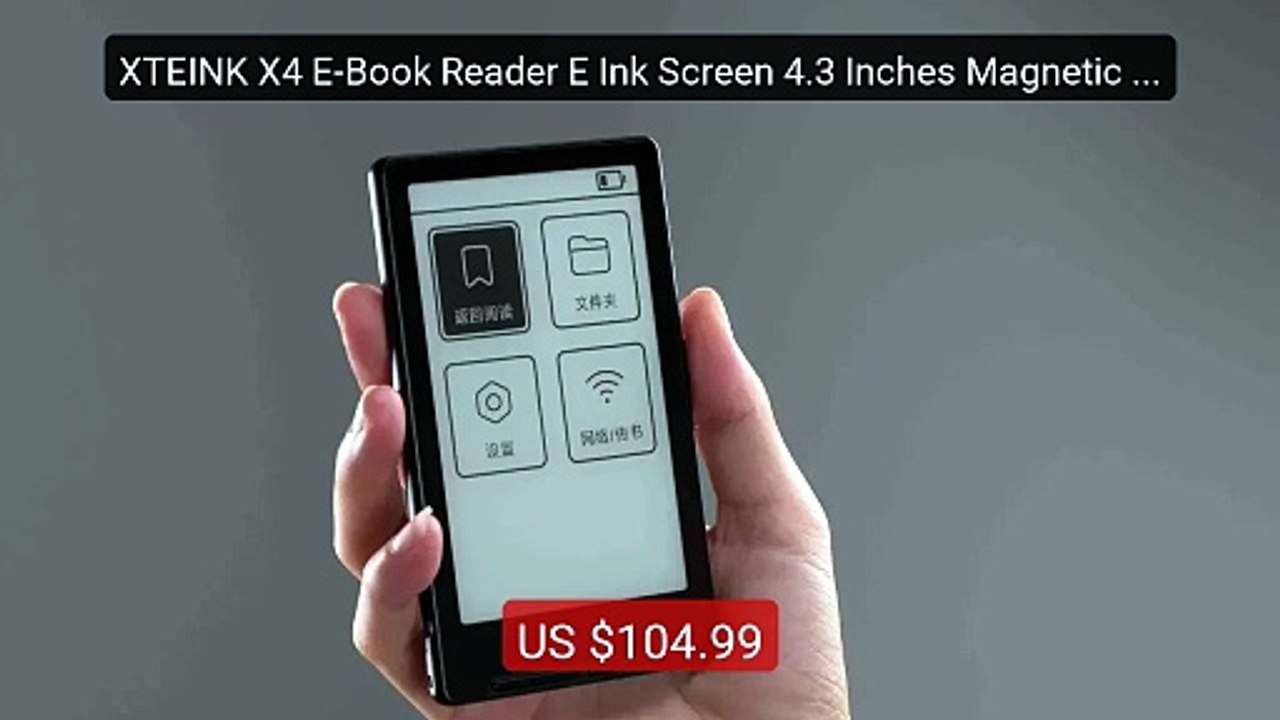 XTEINK X4 E-Book Reader E Ink Screen 4.3 Inches Magnetic Lightweigh... -- Top Rated 2026 | Buy Now!