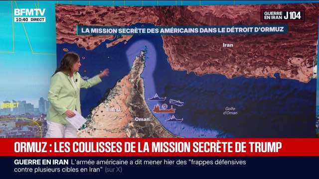 LES ÉCLAIREURS - Comment les États-Unis ont-ils secrètement fait transporter du pétrole par le détroit d'Ormuz?
