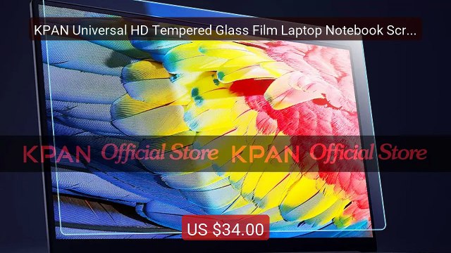 KPAN Universal HD Tempered Glass Film Laptop Notebook Screen P... Best Buy 2026 | Great Quality!