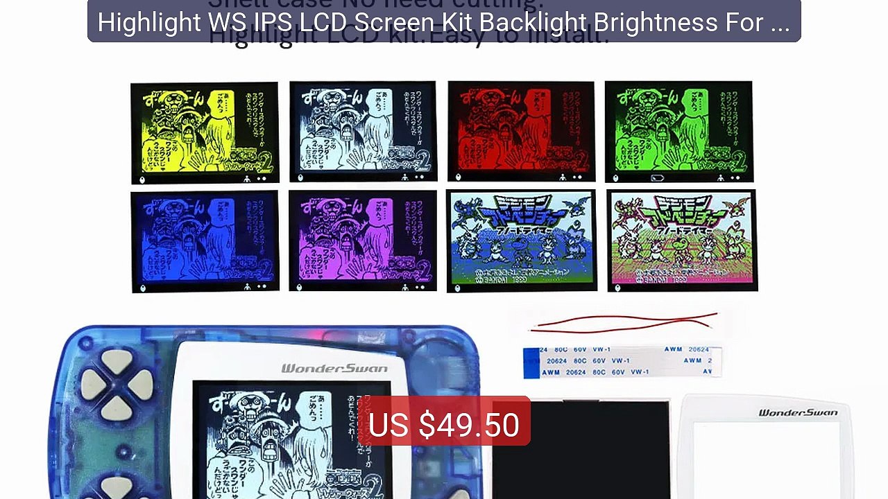 Highlight WS IPS LCD Screen Kit Backlight Brightness For Banda... -- Hot Deal 2026 | Limited Offer!