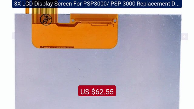 3X LCD Display Screen For PSP3000/ PSP 3000 Replacement Displa... Best Buy 2026 | Great Quality!