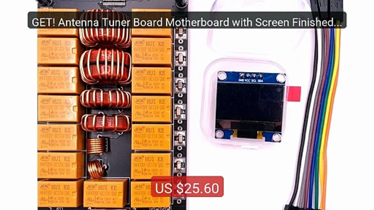 GET! Antenna Tuner Board Motherboard with Screen Finished Ver... -- Amazing Value 2026 | Must Have!