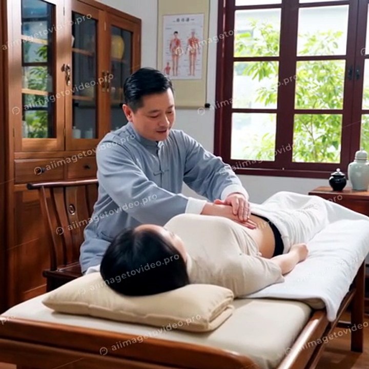 鍼灸院で腹診