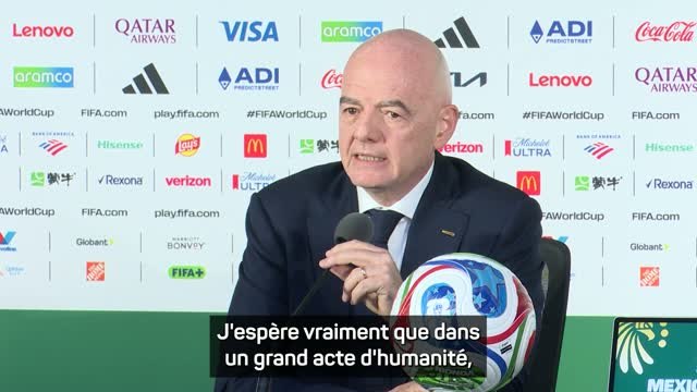 CdM 2026 - Infantino espère une grâce présidentielle pour Christophe Gleizes